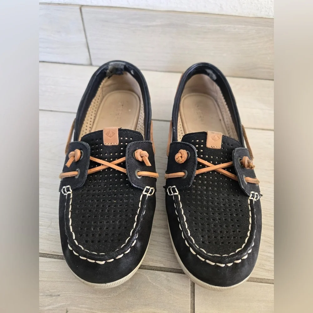 Sperry Top-Sider Leather Boat Shoes | Classic Casual Comfort| Size 8.5 - Picture 3 of 13